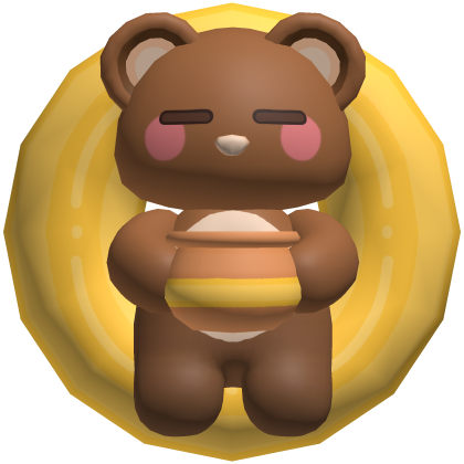 Honey Bear Floatie Roblox back accessory