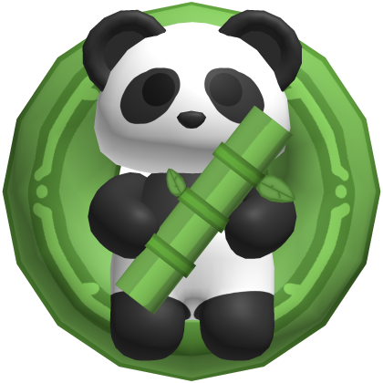 Panda Bamboo Floatie Roblox back accessory