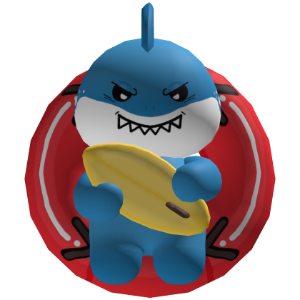 Surfboard Shark Floatie Roblox back accessory
